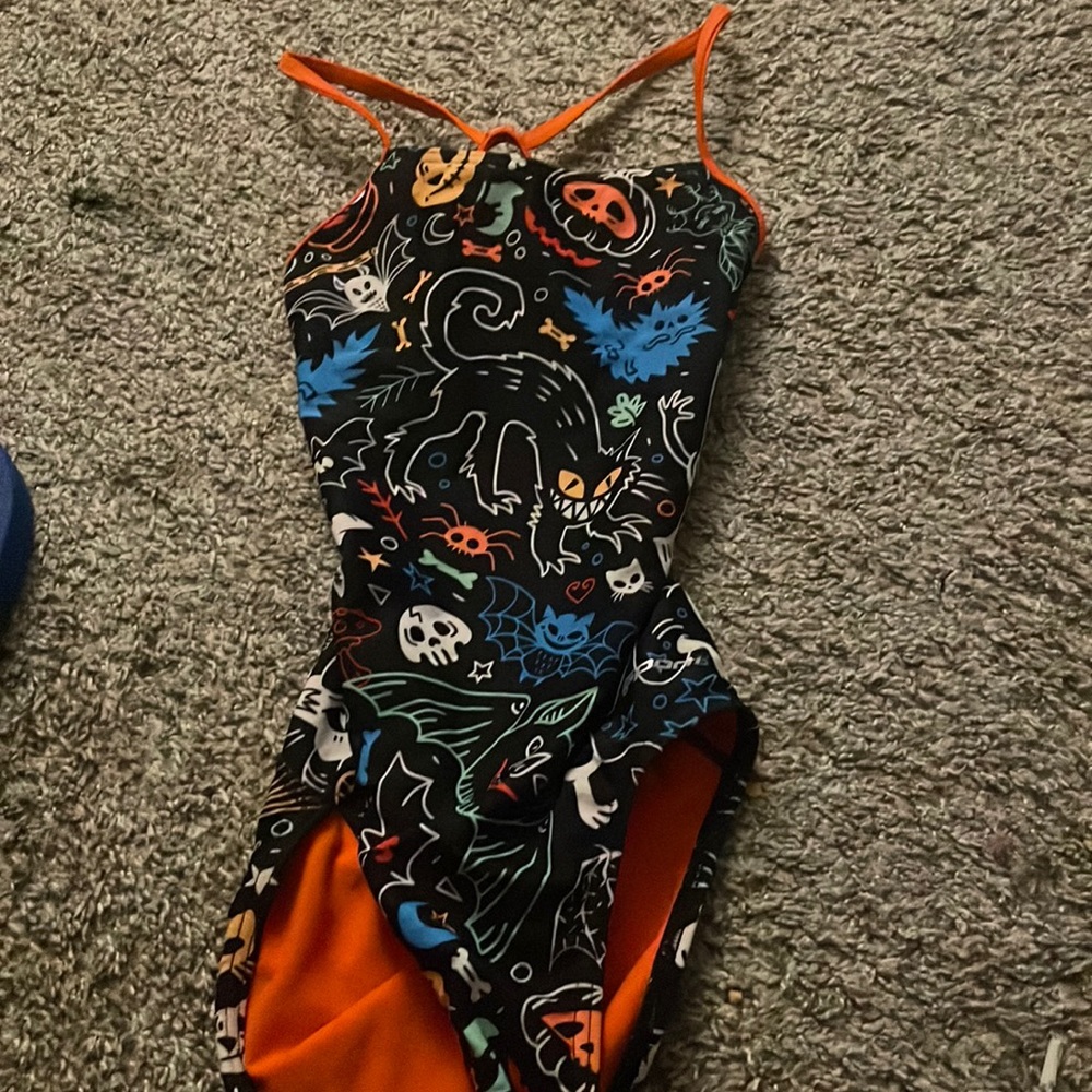 Halloween bathing suit